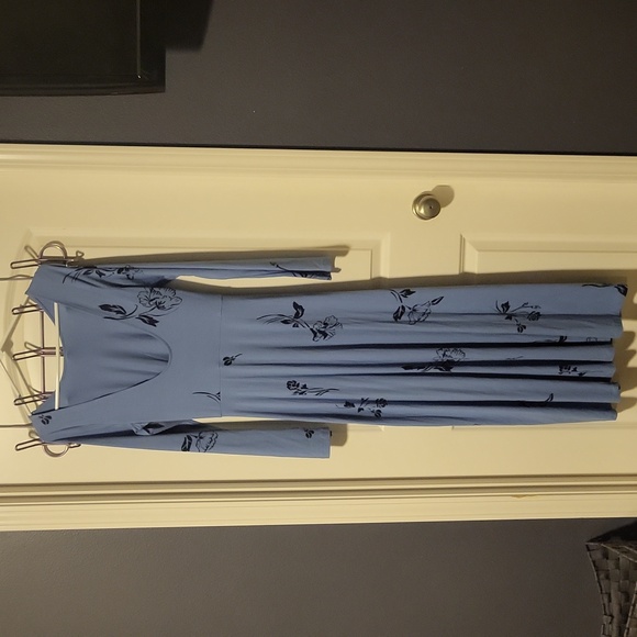 Free People Loved and Be Loved Floral Long Sleeve Maxi Dress M NWT - Picture 5 of 6